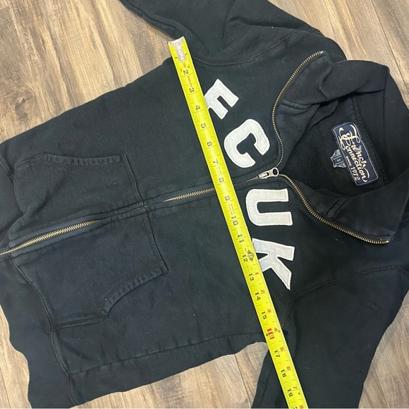 French Connection Navy Blue Zip Hoodie - Picture 5 of 5